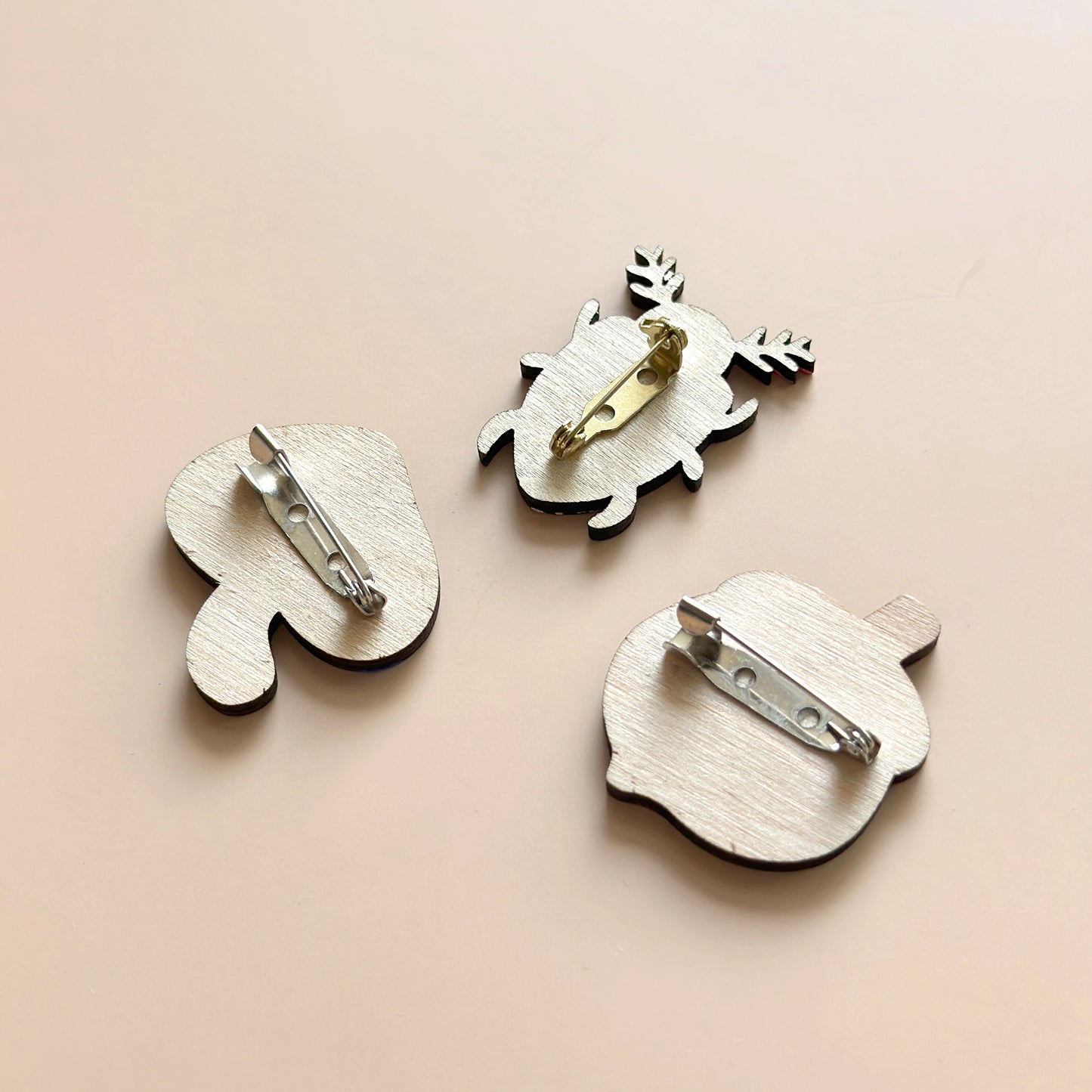Bugs - Wooden Pins