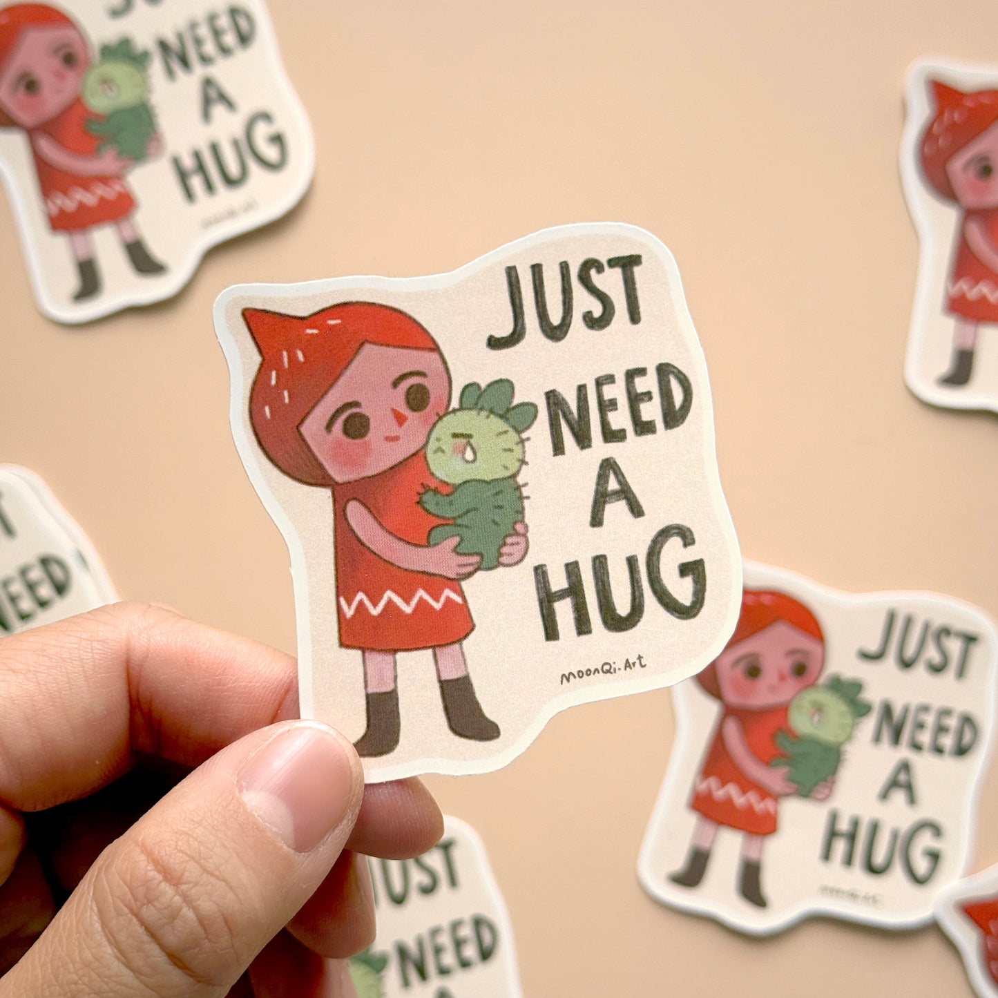 Just Need a Hug - Sticker