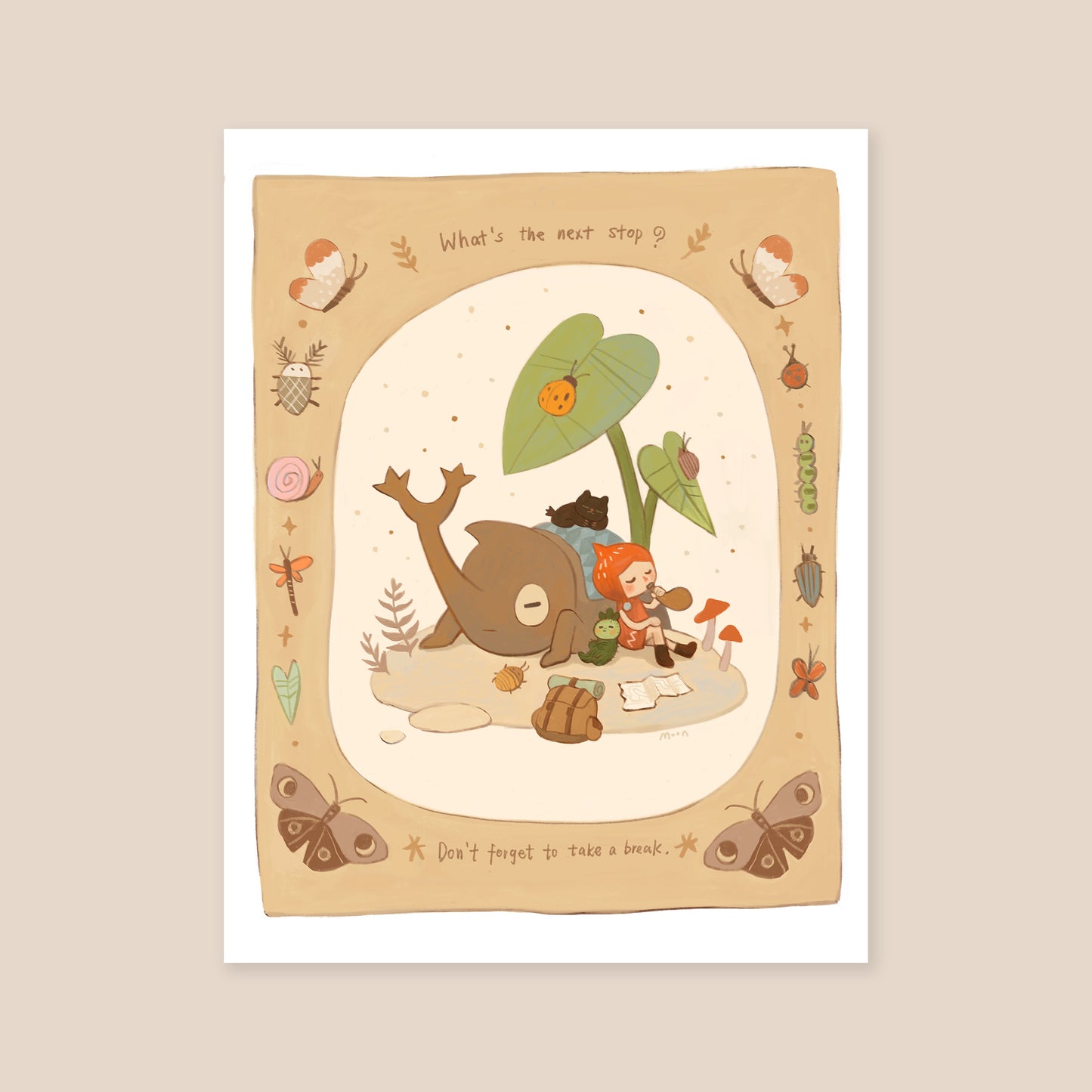 Take a Break - Art Print