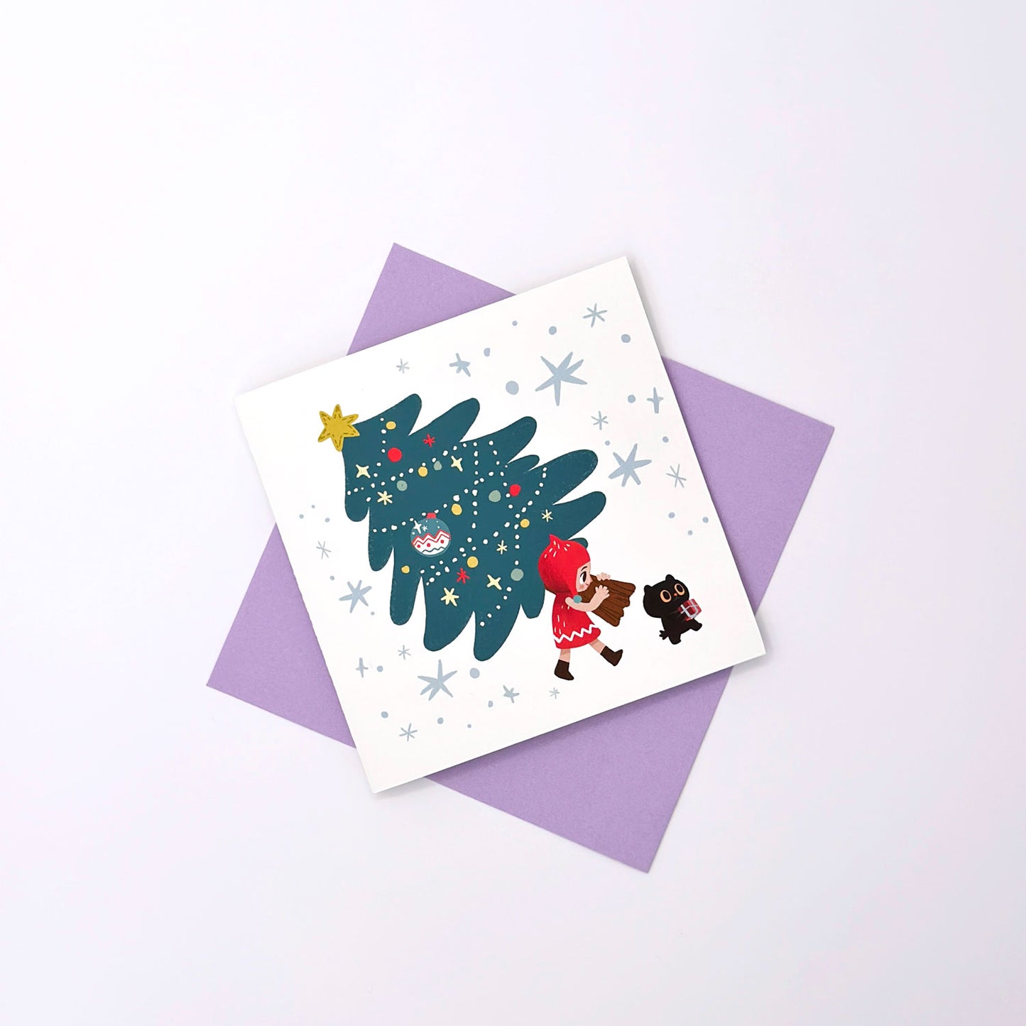 Winter's Embrace Pop-Up Card - Pop up card