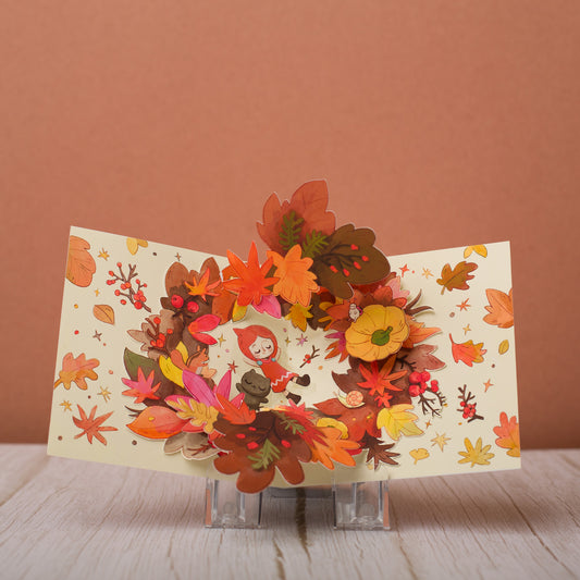 Autumn Harmony - Pop up card