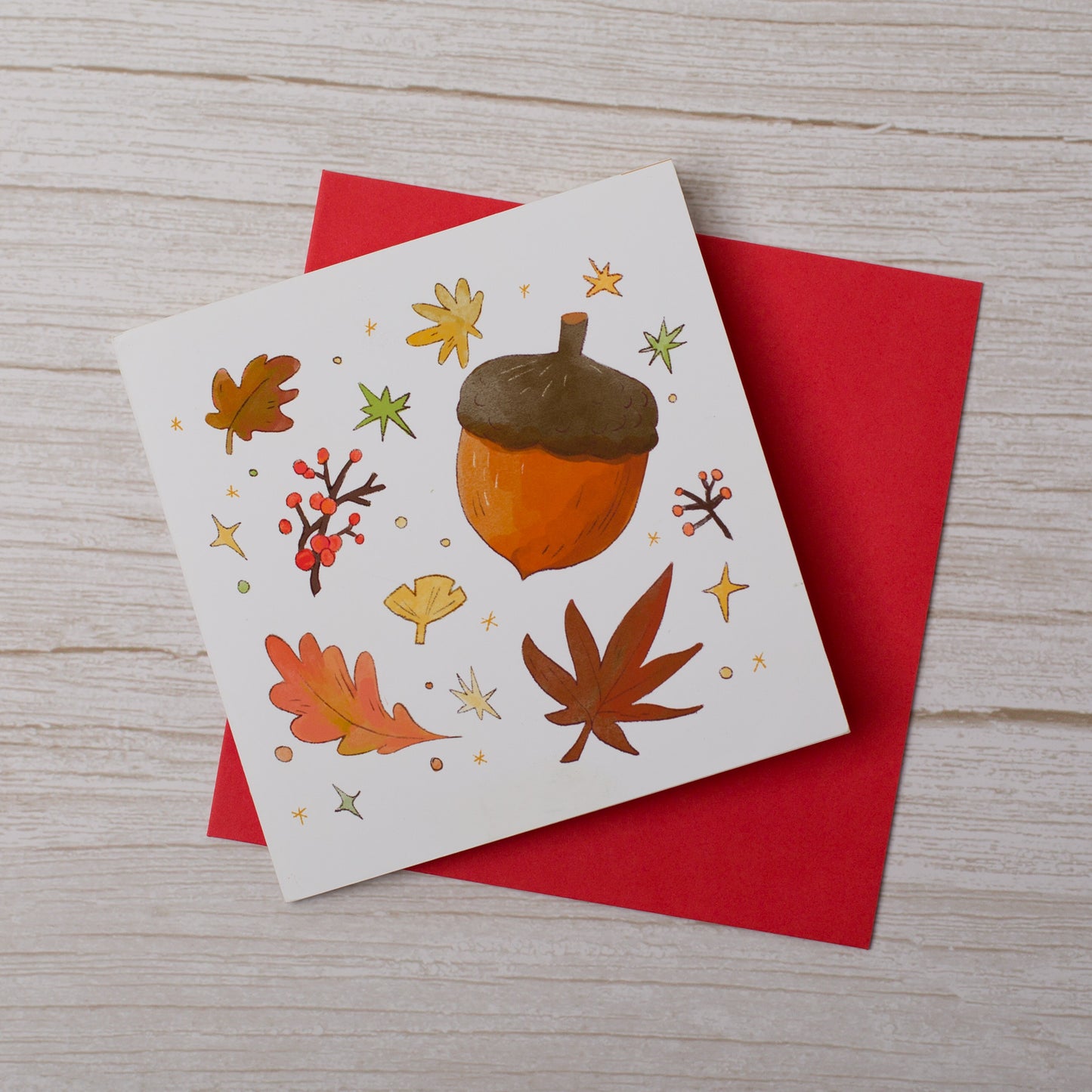 Autumn Harmony - Pop up card