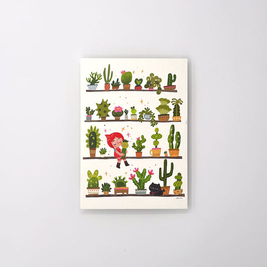 Botanical Shelves - Postcard - 5"x7"