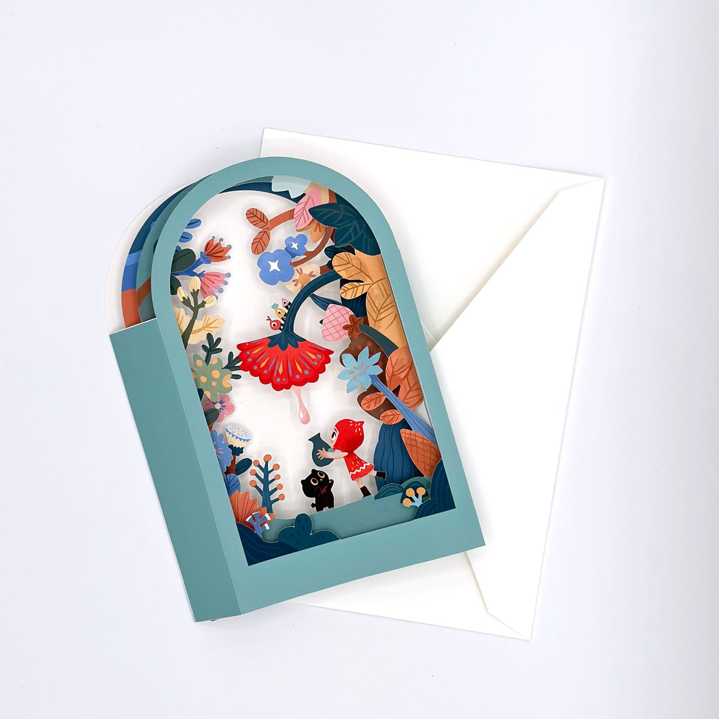 Enchanted Forest Pop-Up Card - 4.5"x7.5"