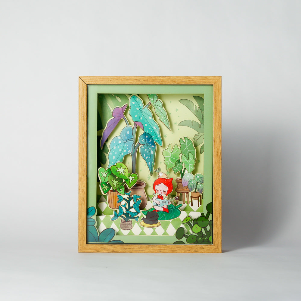 Greenery Overture - Shadow Box - Large