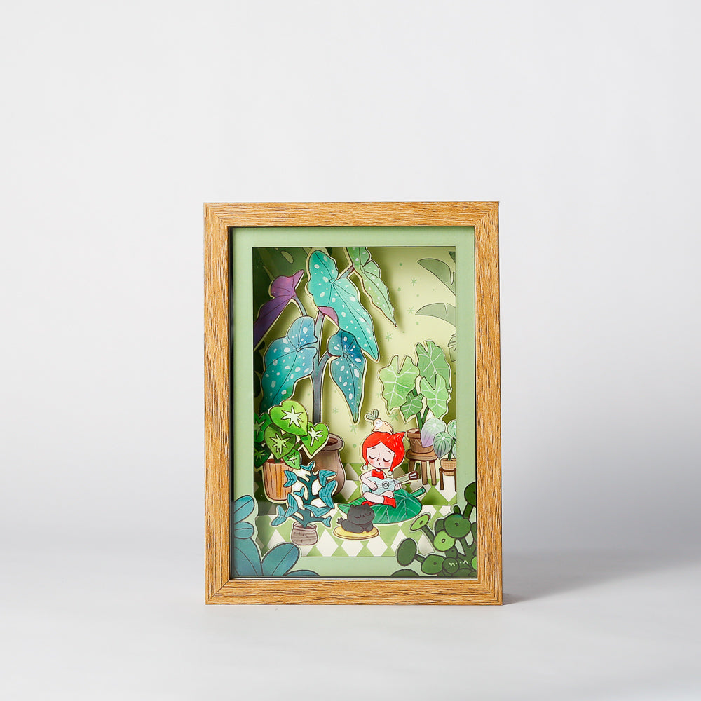 Greenery Overture - Shadow Box - Medium