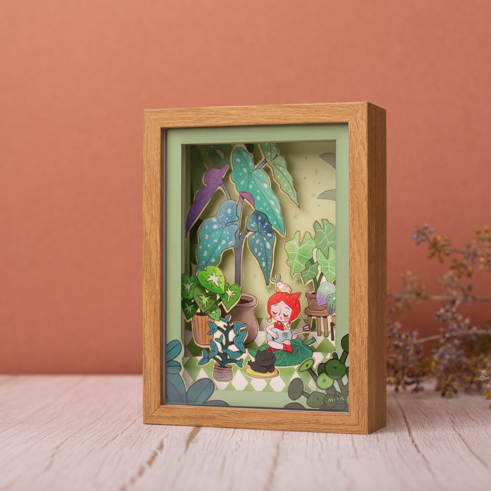 Greenery Overture - Shadow Box - Medium