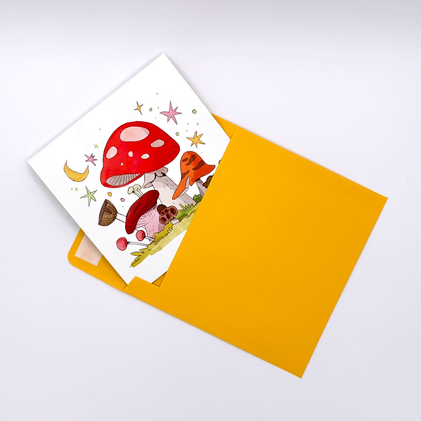 Mushroom Pop-up Card - 5.25"x5.25"