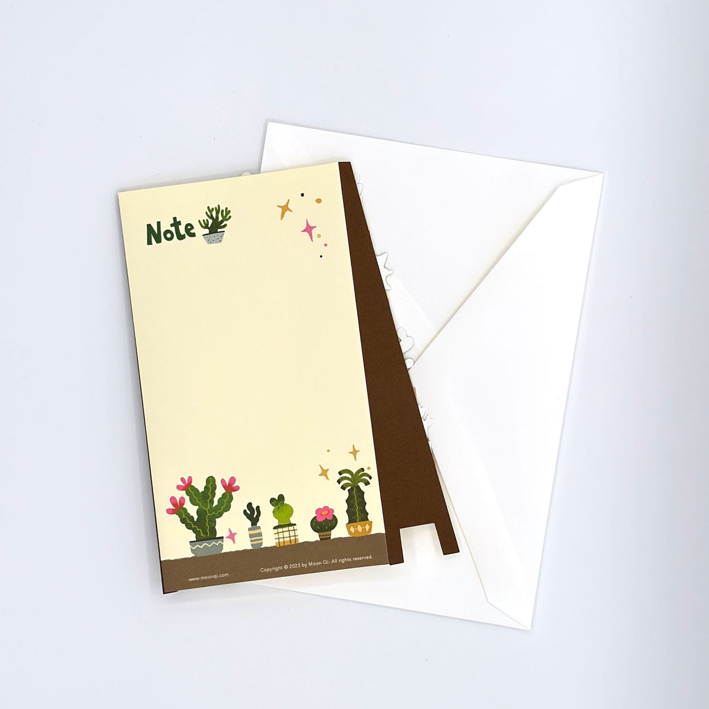 Botanical Shelves Pop-Up Card - 4.5"x7.5"
