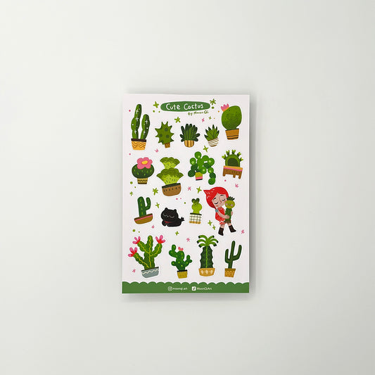 "Botanical Shelves" Sticker Ensemble - Sticker Sheet